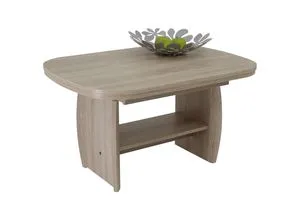 Mid.you Couchtisch Sonoma Eiche, oval & höhenverstellbar von Hela Tische