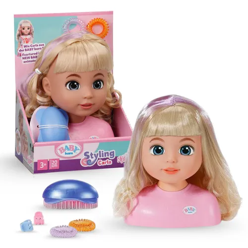 Zapf Creation Baby Geboren Styling Kopf Carla (838846)