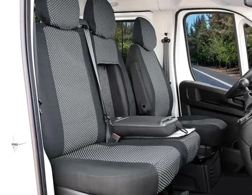 Z4L Maßgefertigte Sitzbezüge geeignet für DUCATO ab 2006/2014 / 2022 - Polstermaterial - 3 Sitzer