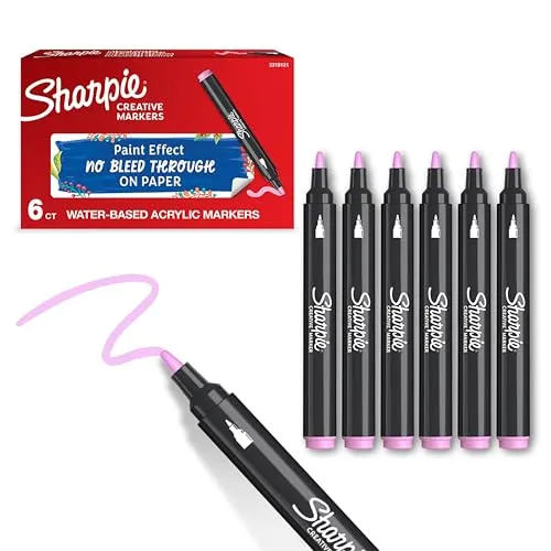 Sharpie ACRYLIC CREATIVE MARKER BULLET TIP ROSE PINK