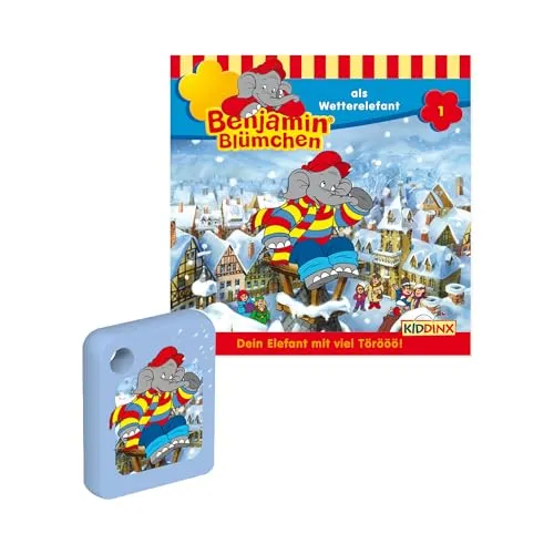 Galakto Audio-Token: Benjamin Blümchen - Benjamin Blümchen als Wetterelefant, Hörspiel für Kinder ab 3 Jahren, Spielzeit ca. 42 min