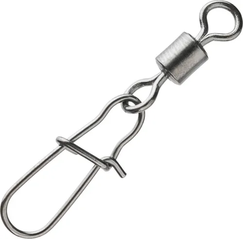 DAIWA Fast Lock Swivel, 10 Stk, Karabiner mit Wirbel, 14905-400
