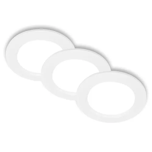 3er Set LED Einbaustrahler 230V von Briloner