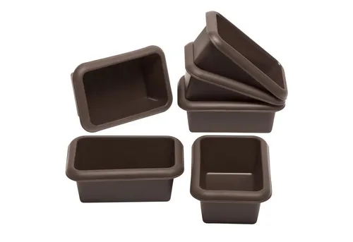 Lurch Backform Mini Batzen Silikon 9,1 cm - Flexibel und antihaftend, ideal für die Zubereitung von Mini-Batzenbrot. Perfekt für kreative Backprojekte in der Kategorie Backformen.