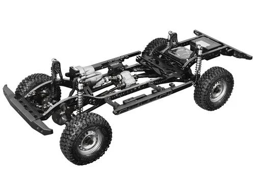 Produktbild Boom Racing BR8004 1/10 4WD Scale Performance Chassis Kit