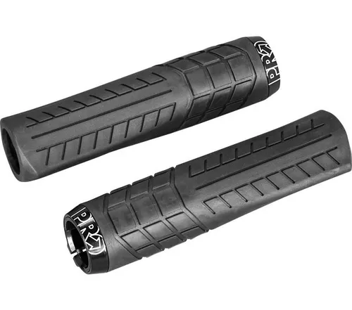 Pro Knopf Ergo Race Schwarz 32mm/130mm - Ergonomischer Lenkerknopf für optimalen Komfort beim Radfahren, ideal für sportliche Einsätze und lange Touren.