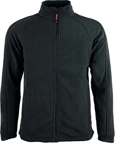 Römer Herren Fleecejacke, schwarz - Funktionsjacken, leichte und atmungsaktive Fleecejacke mit perfekter Passform und hochwertigem Antipilling-Material für optimalen Tragekomfort ohne Knötchenbildung.