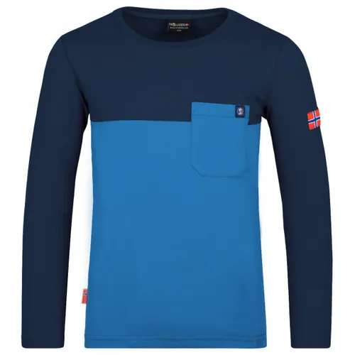 Trollkids Kid's Bergen Longsleeve in Blau