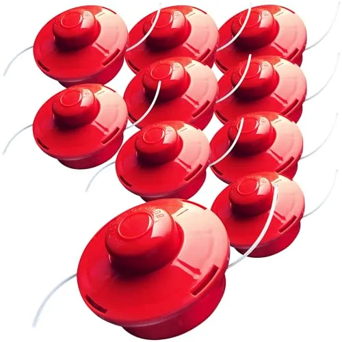 Nemaxx® Fadenkopf für Motorsense – M10 Gewinde Rasentrimmer Kopf