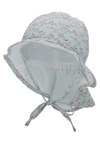 Sterntaler Unisex Kinder Sonnenhut Zweige Kinderhut, Grün, 45 EU