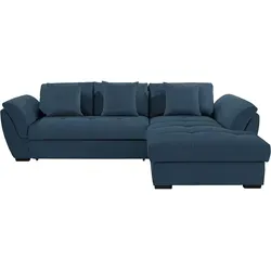 Ecksofa blau-türkis mit Liegefunktion