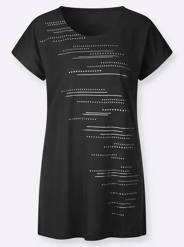 Sieh an! Trainingsshirt Longshirt Kurzarm von Sieh an!