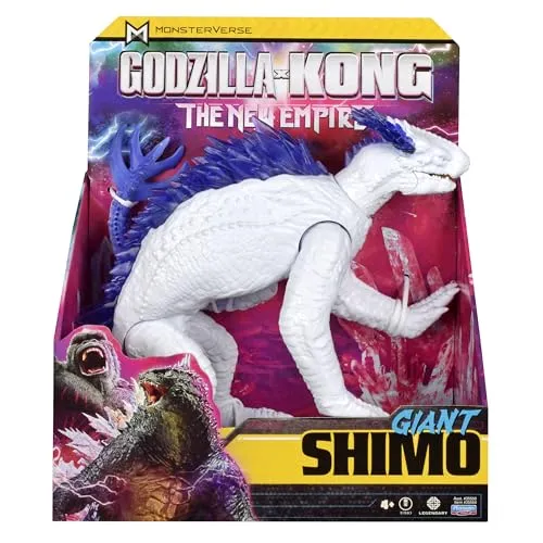 Godzilla x Kong: Das neue Imperium, 28 cm große Shimo-Actionfigur, ikonischer Sammlerfilmcharakter, limitierte Verpackung inspiriert von der Hohlerde-Landschaft, geeignet für Kinder ab 4 Jahren
