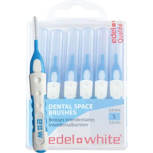 edel & white edelwhite Pro Interdentalbürsten S 0,6 - 3,0 mm 6 Stk.