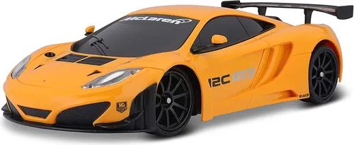 Maisto Tech 582336 - Ferngesteuertes Auto McLaren 12C GT3 - RC-Modelle: Schnelles Rennauto im Maßstab 1:24 mit Hinterradantrieb, ideal für Motorsport-Fans, Geschwindigkeit bis zu 8 km/h.