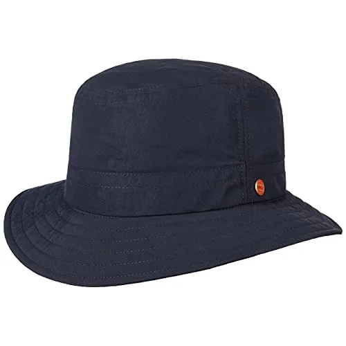 Mayser Fischerhut Bucket Hat UV-Schutz Knautschbar Made in EU Herren Damen Sommer Frühling dunkelblau 57 cm