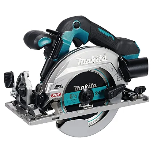 Makita HS012GZ01 40V Max XGT bürstenlose 165 mm Kreissäge, Lieferung in einem Makpac-Etui, Batterien und Ladegerät nicht im Lieferumfang enthalten