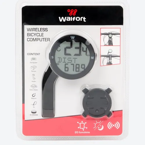 Kabelloser LCD Fahrradcomputer mit Kilometerzähler