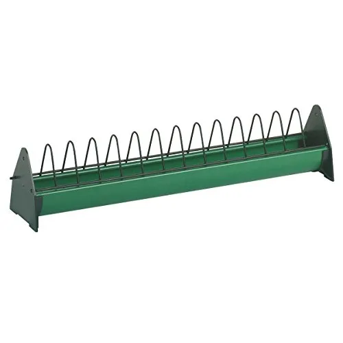 Futtertrog - Breite 20 cm - Länge 100 cm - Zubehör für Landwirtschaft, hochwertiger Kunststoff-Futtertrog für Küken und Hühner, ideal für eine effiziente Geflügelhaltung.