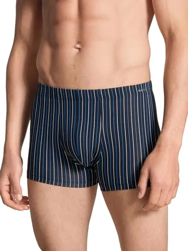 CALIDA Cotton Code Boxershorts Herren - Bequem mit Elastikbund - Herren-Boxershorts aus weichem Baumwollmix in Single Jersey-Qualität, ideal für höchsten Tragekomfort und perfekten Sitz.