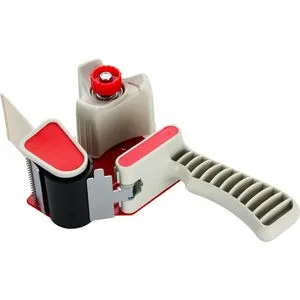 Herlitz Packbandabroller 8842700, mit Bremse, bis 50mm x 66m Packbänder