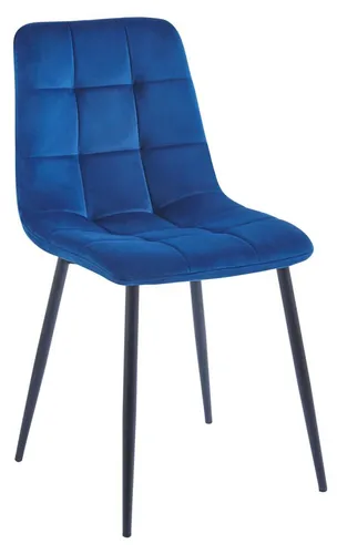 MIGROS Esszimmerstuhl - blau/schwarz