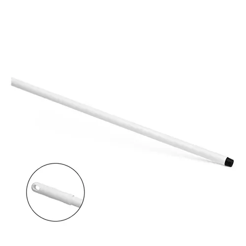Nölle Glasfaserstiel HACCP 1500 mm weiß, Besenstiel mit Gewinde, geeignet nach HACCP & lebensmittelecht 18451151