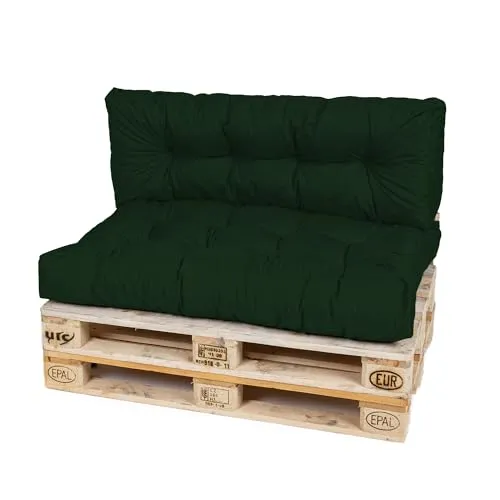 TexDeko® Garden Palettenkissen 120x80x18cm in grün von TexDeko