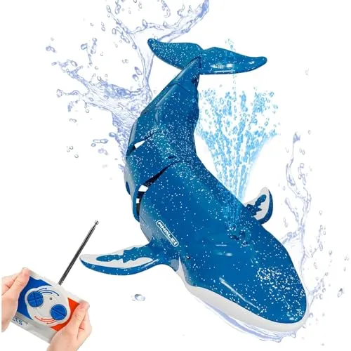 OBEST Ferngesteuertes Walspielzeug RC Boot von OBEST