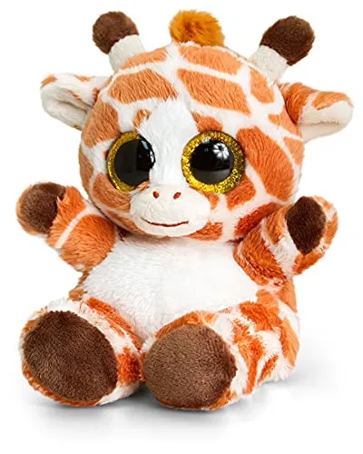 Keel Toys Mini Plüschtier Giraffe - 15 cm, ideal zum Kuscheln und Sammeln für Kinder ab 3 Jahren