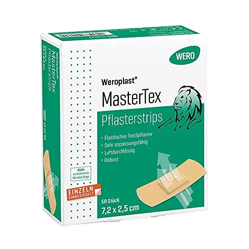 Pflasterstrips Weroplast® MasterTex (50 Stück)