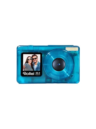 Compactline Pocket Transparent Blue Kompaktkamera – 48 MP - Erlebe die Compactline Pocket in stylischem transparentem Blau! Mit 48 MP und 4K-Video für lebensechte Aufnahmen. Ideal für unterwegs dank leichtem Design und einfacher Bedienung. Halte deine besten Momente fest!