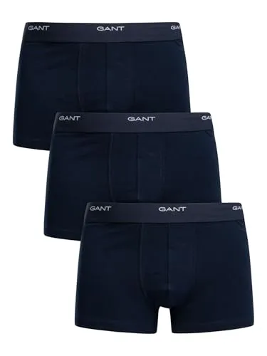 GANT Herren 3Er-Pack Core-Unterhosen, Marine, XXL von GANT