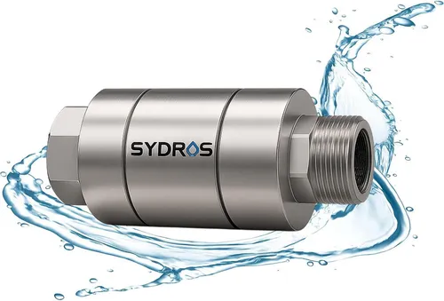 SYDROS Kalkschutzfilter ½ Zoll aus Edelstahl von Sydros