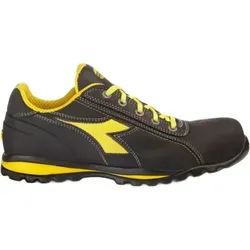 Diadora Unisex Glove Low S3 HRO SRA Sicherheitsschuhe, Nero, 45 EU - Damen Industrie & Handwerk Schuhe mit absolutem Schutz und Isolation dank extrem hochwertiger Materialien und Air Mesh Futter.
