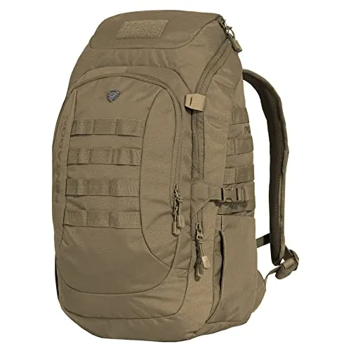 Pentagon Epos Einsatzrucksack 40 L Coyote - Wanderrucksack mit 3D-Airmesh Rückenpolster, ergonomischen Schultergurten und vielseitigen MOLLE-Befestigungsmöglichkeiten für optimale Anpassung und Komfort auf deinen Abenteuern.