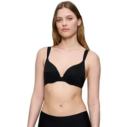 Triumph Bügel-BH Body Make-Up Illusion schwarz 80 - Funktionsunterwäsche mit gepolsterten Cups und Komfort-Bügel für ein tiefes Dekolleté, aus atmungsaktiver Microfaser für optimalen Tragekomfort.