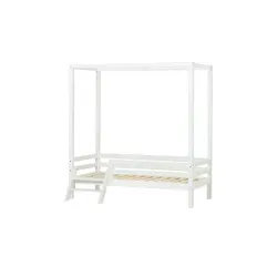 Produktbild Hoppekids Himmelbett Eco Dream , weiß , Maße (cm): B: 102 H: 182