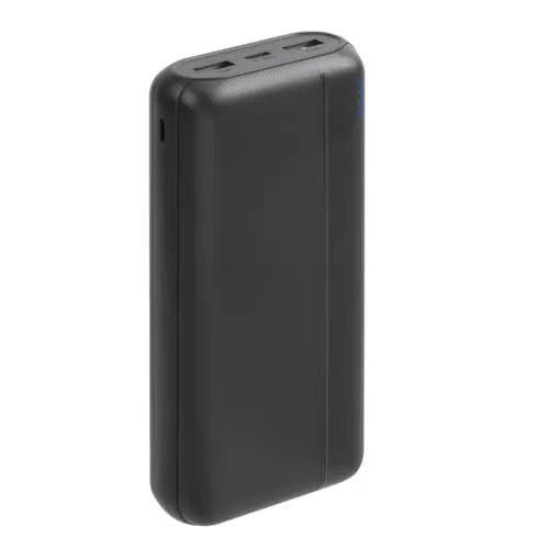 Rivacase Va2071 20000mAh Powerbank Durchsichtig - Powerbank mit 20000mAh Kapazität, ideal für unterwegs. Mit USB-C Anschluss und stylishem transparentem Design.