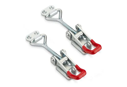 SO-TECH® Kastenriegelschloss Spannverschluss, verstellbarer Schnellspanner, M6 - Haltekraft 220 kg, (2-tlg), M6 (Haltekraft 220 kg, abschließbar) Stahl verzinkt
