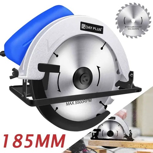 WALTER Handkreissäge 1200 W mit Laserführung - Sägen: Leistungsstarke Handkreissäge mit 1200 W Motor und präziser Laserführung für perfekte Schnitte in Holz und Kunststoff.