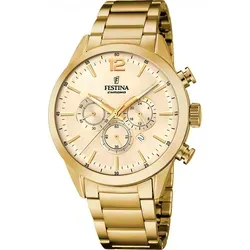 Herrenuhr FESTINA 20633/4, gold, sportlich