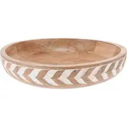 Produktbild Dekoschale aus Mangoholz, rund, 29.5 cm