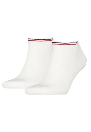 Tommy Hilfiger Adaptive Unisex Sneaker Socken (2er Pack) in weiß von Tommy Hilfiger