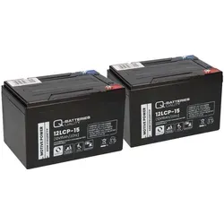 Akku 24V 15Ah für E-Scooter & E-Roller - E-Scooter Akku mit AGM-Technologie für hohe Leistung und lange Lebensdauer, wartungsfrei und vielseitig einsetzbar in verschiedenen Anwendungen.