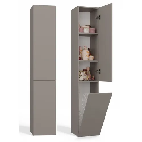 Badezimmerschrank mit Wäschekorb NEL IV