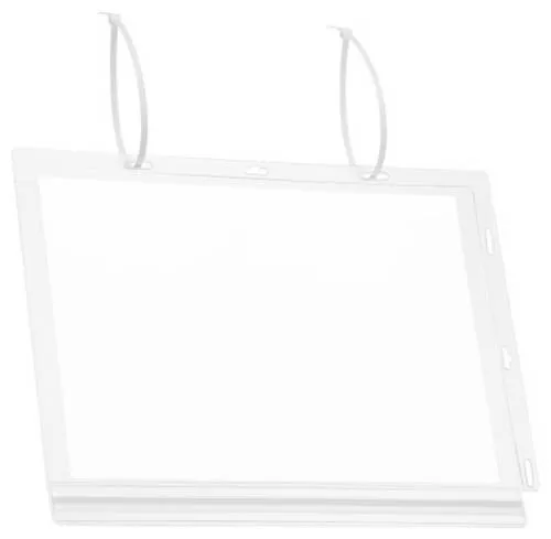 Durable Plakattasche 502719 für A4, wetterfest und vielseitig - Sonstige Hüllen, ideal für Außenbereiche, IPX5 geprüft für Strahlwasserschutz, mit UV-stabiler, kratzfester Folie und Antireflexeffekt, geeignet für Hoch- und Querformat.