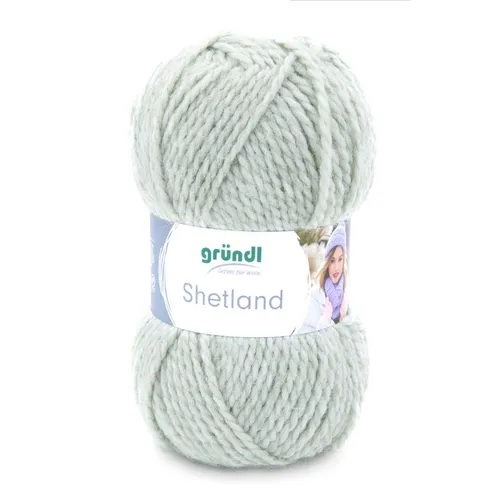 Gründl Wolle Shetland 100 g moos melange 100 g