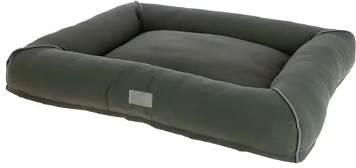 Kerbl Pet Kuschelbett Jerome, dunkelgrün, 75x60x10 cm