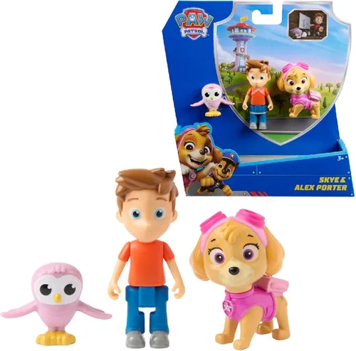Paw Patrol Story Figure Pack - Skye 6072995 - Spielzeugfigur mit Skye aus Paw Patrol, ideal für kreative Rollenspiele und Abenteuer im Kinderzimmer.